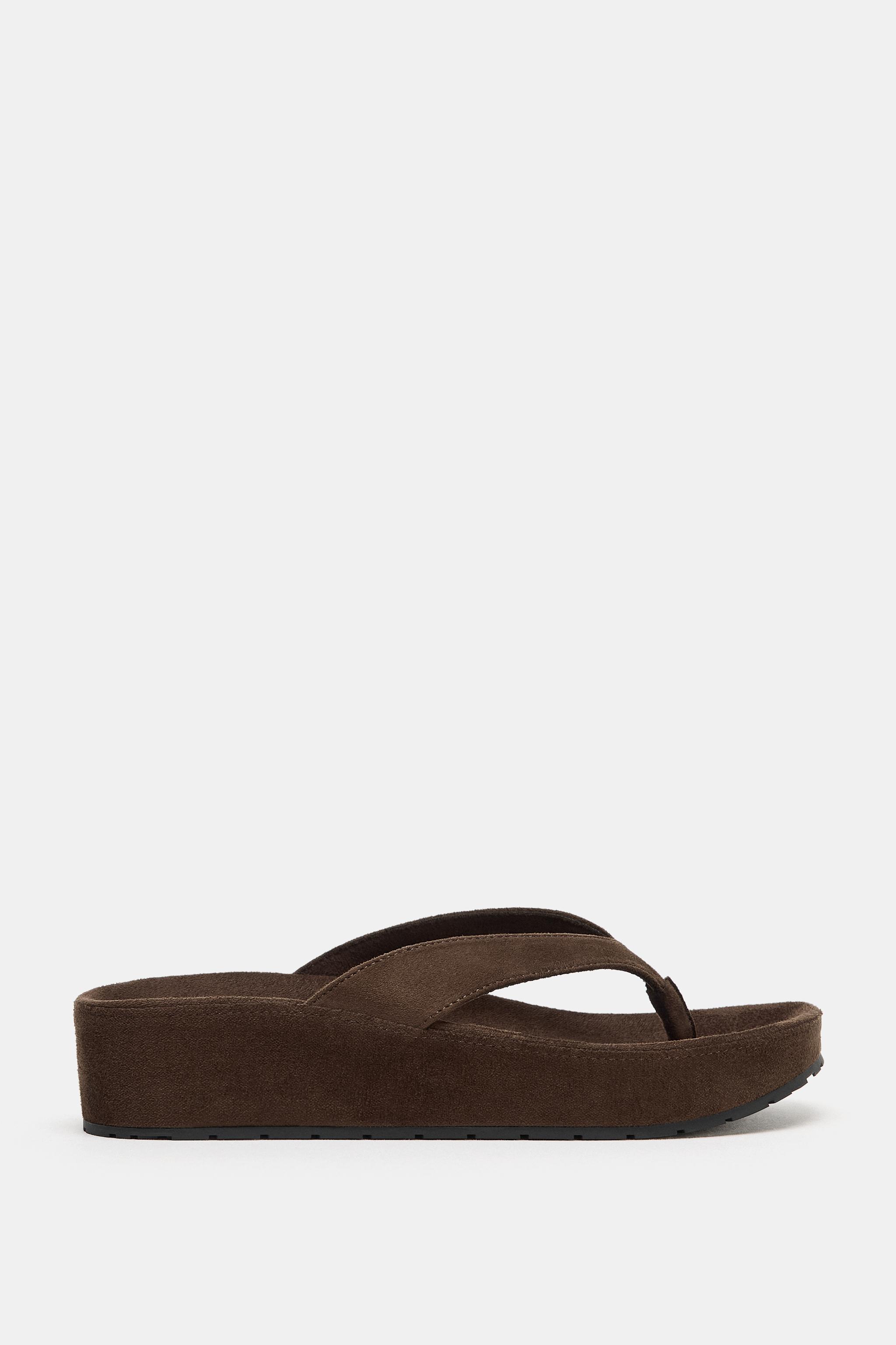 STRAP PLATFORM SANDALS